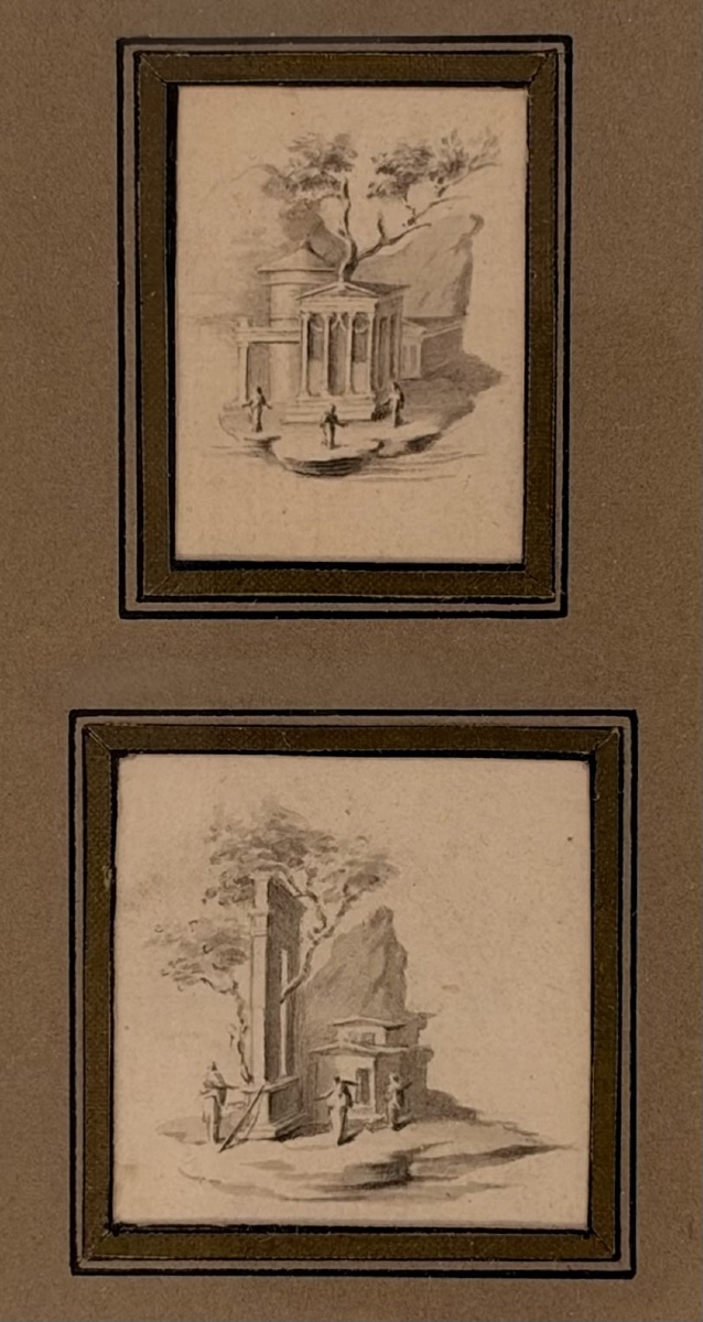 Ancient Landscape, 18th-century Miniatures-photo-3