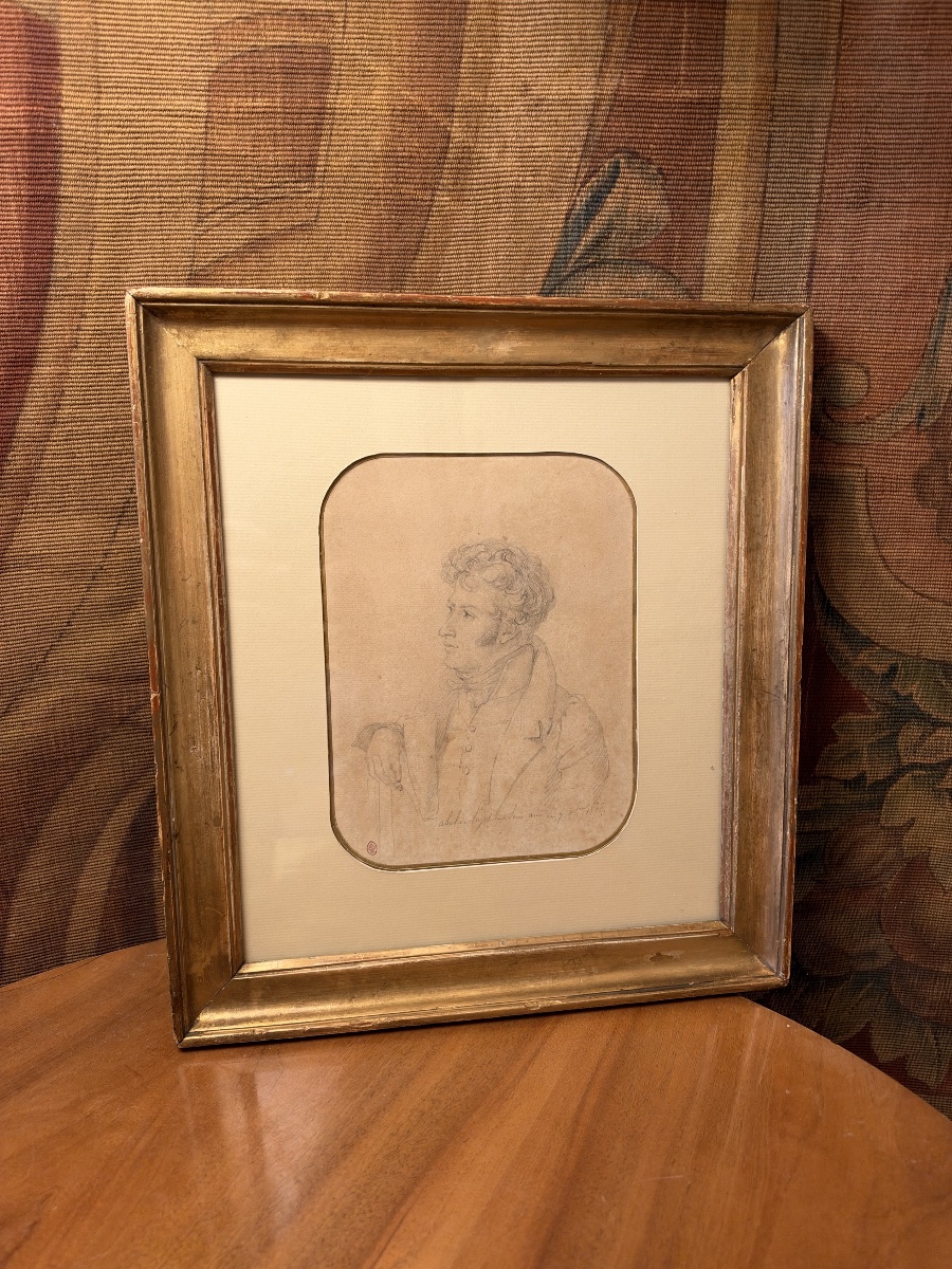 Abel de Pujol, autoportrait en 1818-photo-1