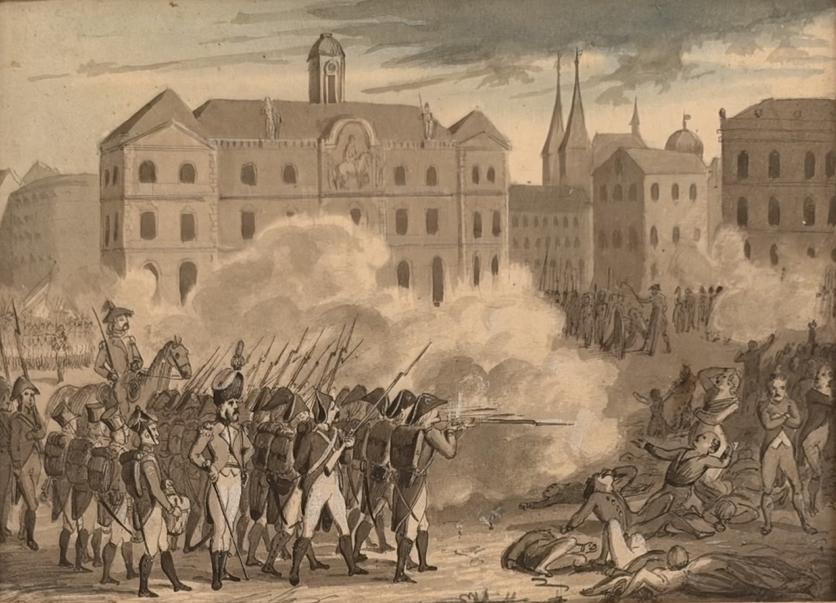 La fusillade de Lyon en 1793 par Johann Baptist Zwecker-photo-2