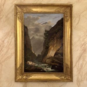 The Gorges : A Lively Landscape, Circa 1830