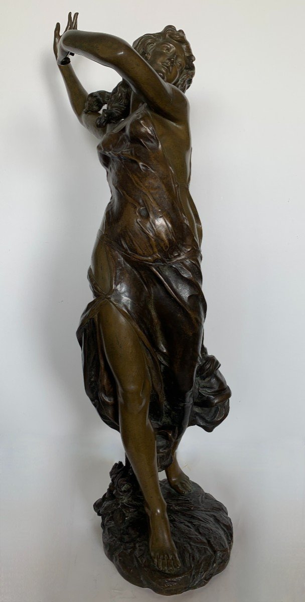 La Danse , Sculpture En Bronze -photo-3