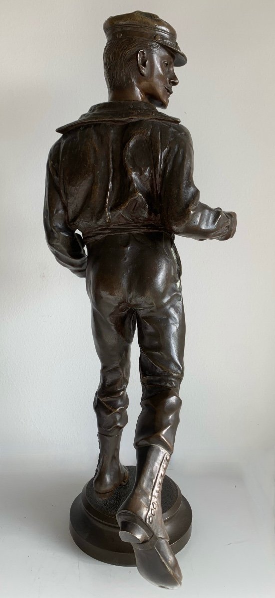 Le dandy , Sculpture En Bronze-photo-4