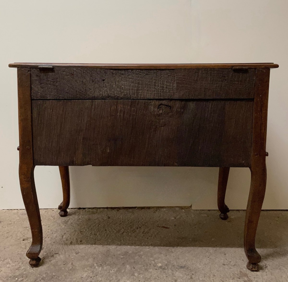 Commode Perruquière Provençale  En Noyer-photo-5
