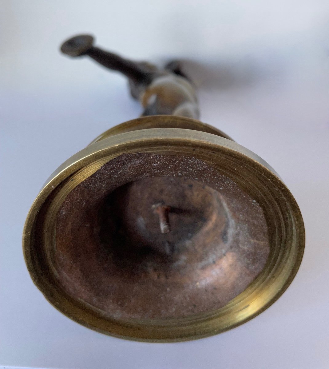 Chérubin Musicien , Sujet En Bronze -photo-5