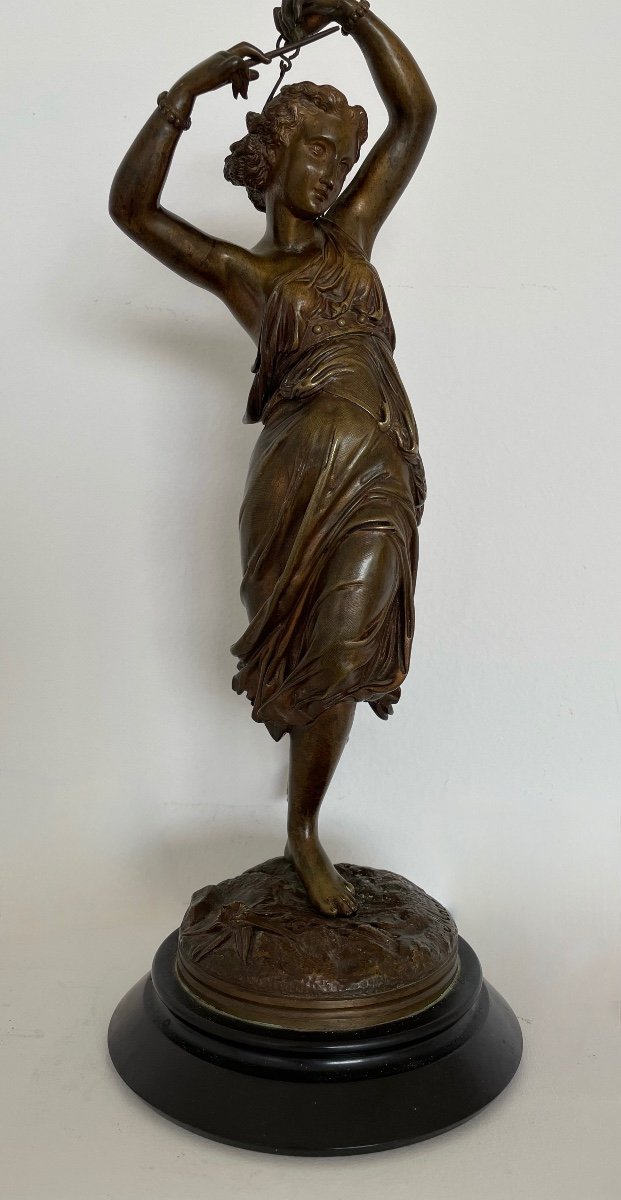 The Musician, Bronze Sculpture Signed Machault-photo-5