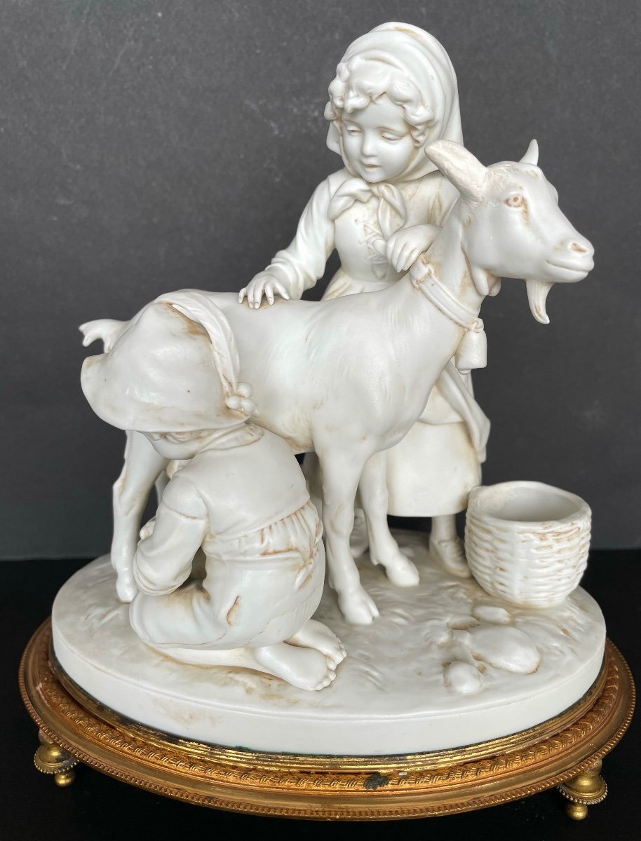 Goat Milking, Biscuit Group