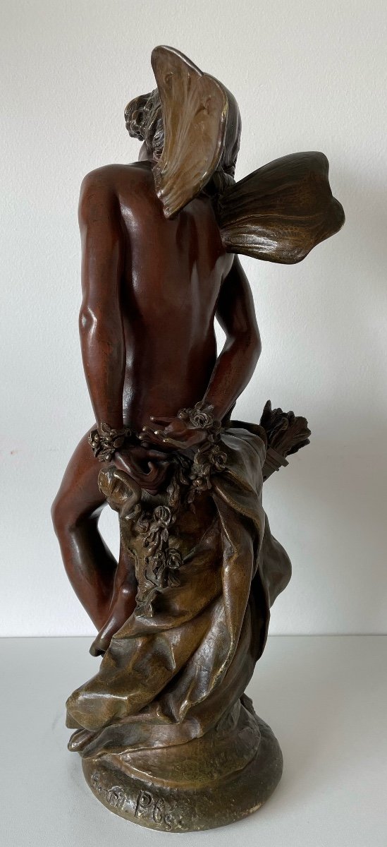  Amour Les Mains Liées , Sculpture En Bronze-photo-2