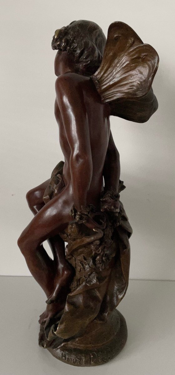 Amour Les Mains Liées , Sculpture En Bronze-photo-3