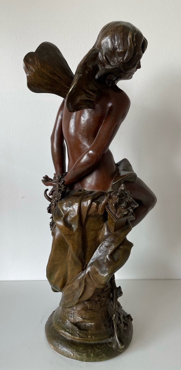  Amour Les Mains Liées , Sculpture En Bronze-photo-8
