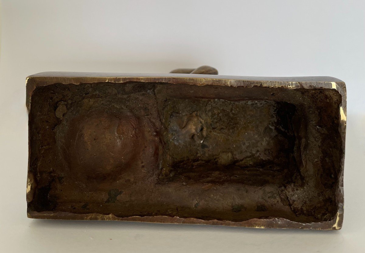 Crouching Woman, Bronze Subject-photo-2