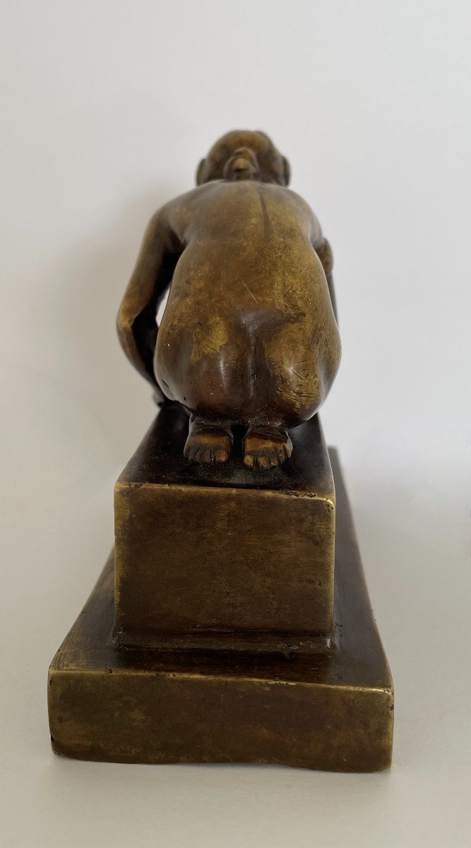 Crouching Woman, Bronze Subject-photo-4