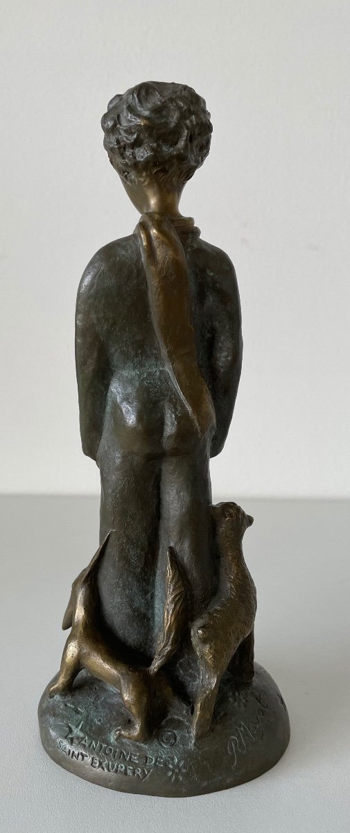 Le Petit Prince , Sculpture En Bronze-photo-4