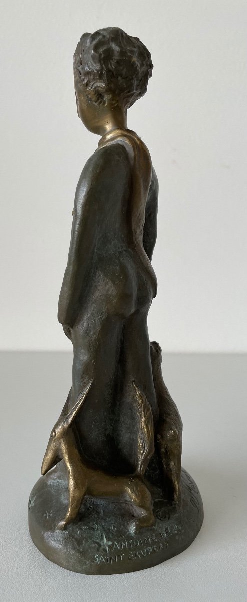 Le Petit Prince , Sculpture En Bronze-photo-1