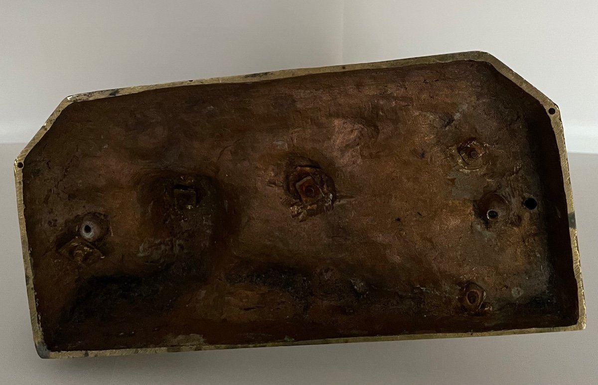 The Return From Fishing, Small Bronze Subject-photo-3