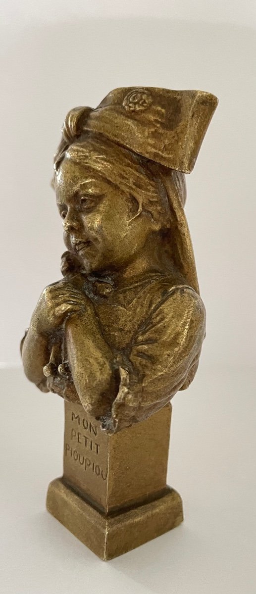 Mon Petit Pioupoui , Sujet En Bronze-photo-3