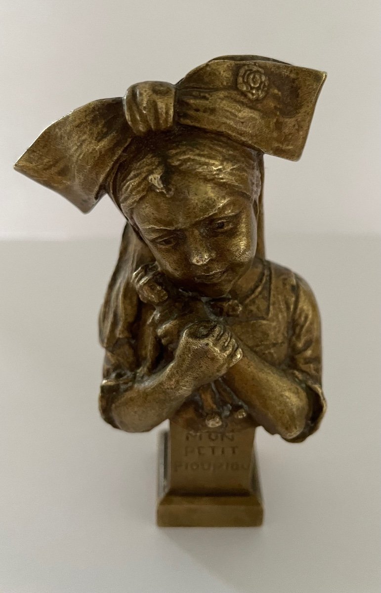 Mon Petit Pioupoui , Sujet En Bronze-photo-4