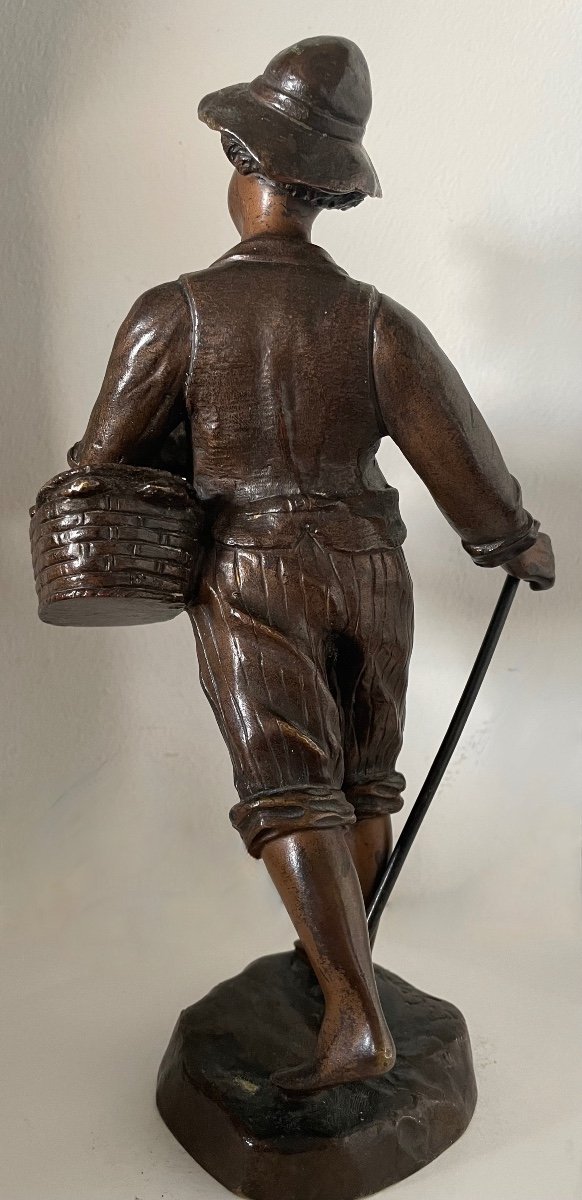 The Little Geese Seller, Bronze Subject-photo-7