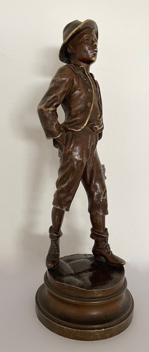 The Young Whistler, Bronze Subject-photo-2