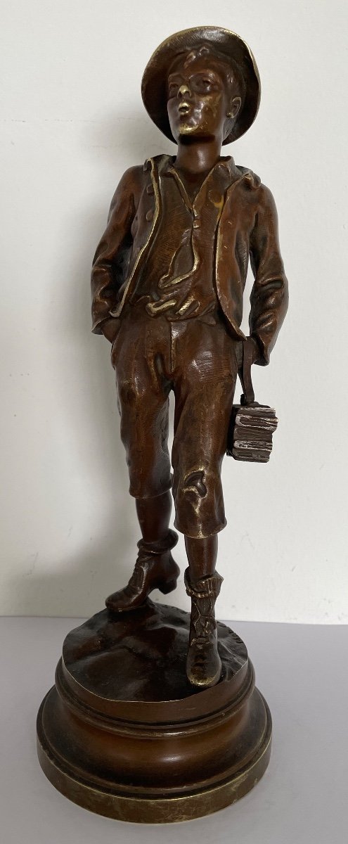The Young Whistler, Bronze Subject