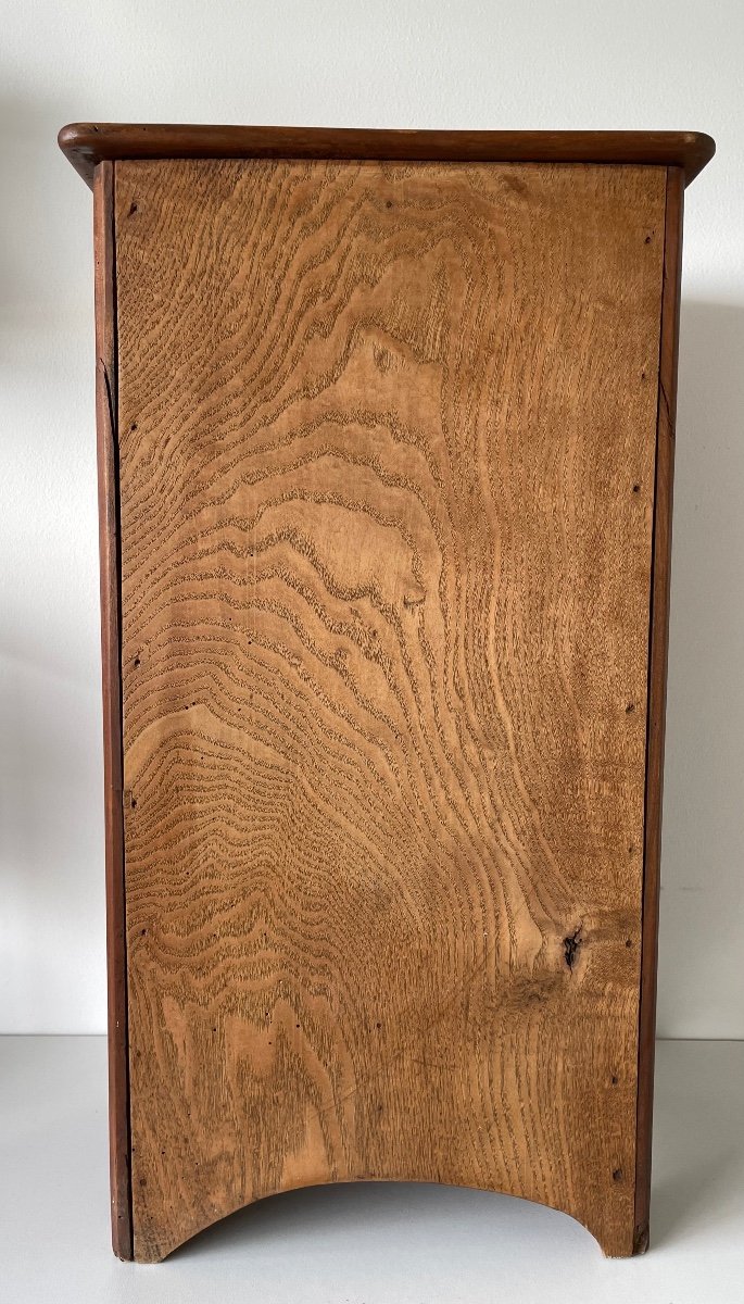Small Walnut And Cherry Furniture With Drawer -photo-3