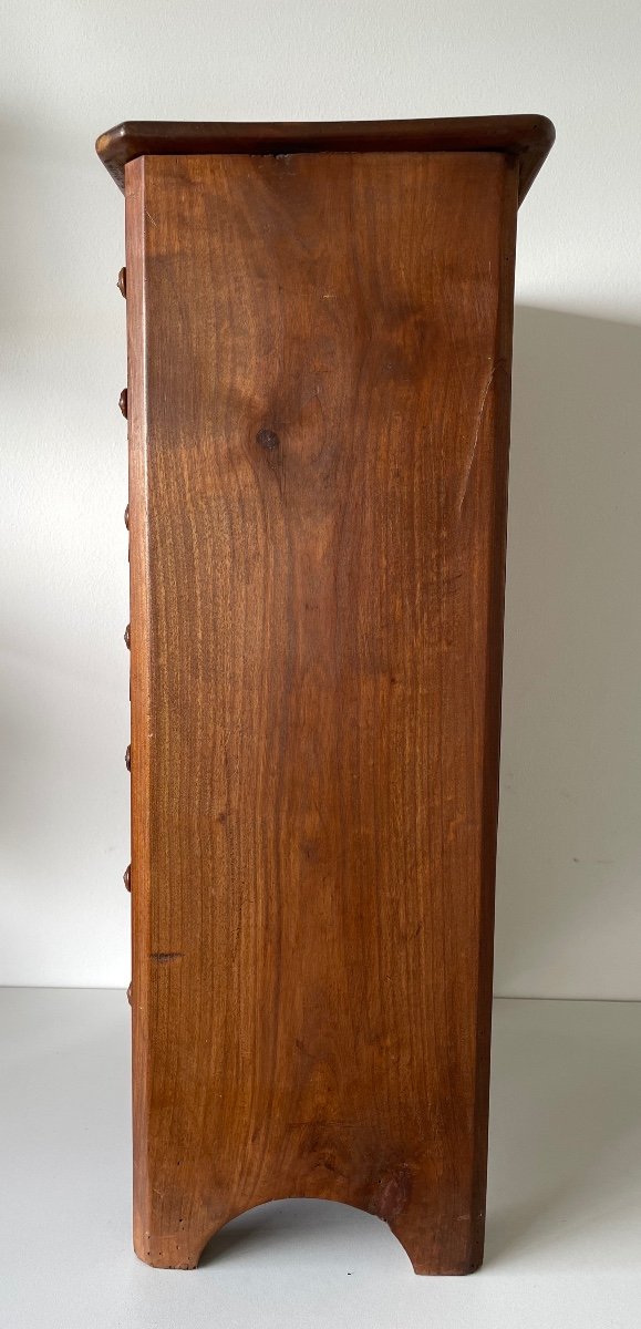 Small Walnut And Cherry Furniture With Drawer -photo-4