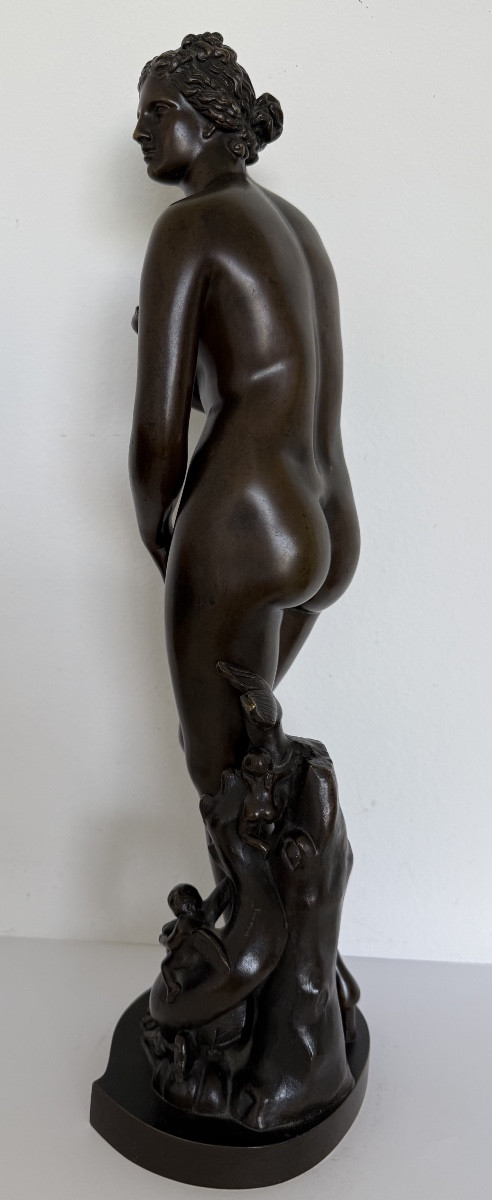 Venus Pudique, Bronze Sculpture-photo-2