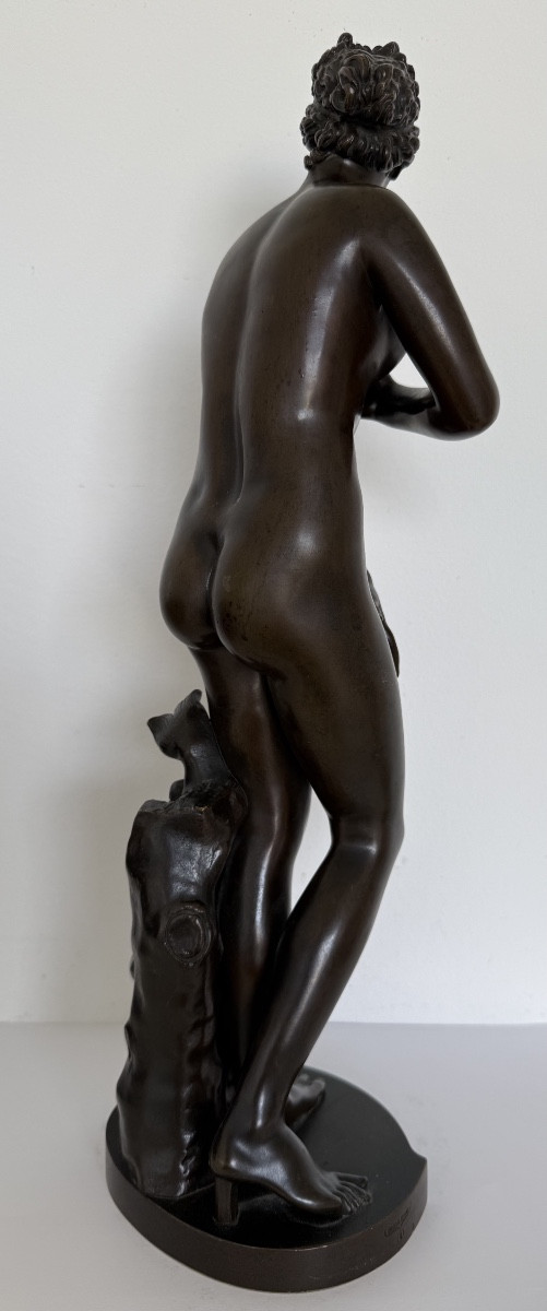Venus Pudique, Bronze Sculpture-photo-4