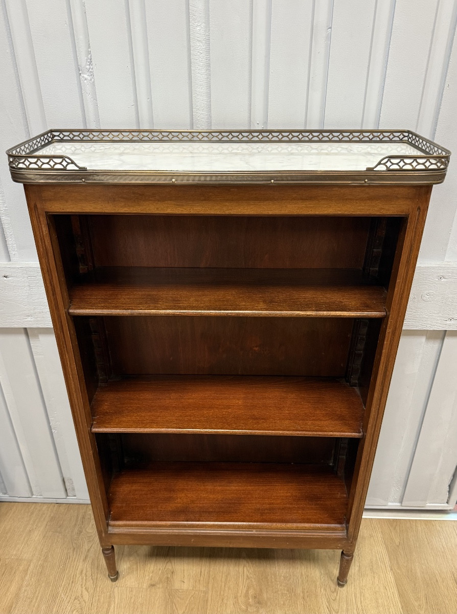 Louis XVI Style Mahogany Bibus-photo-2