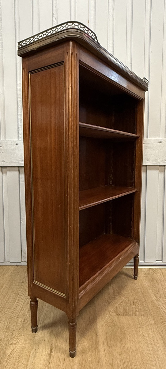 Louis XVI Style Mahogany Bibus-photo-4