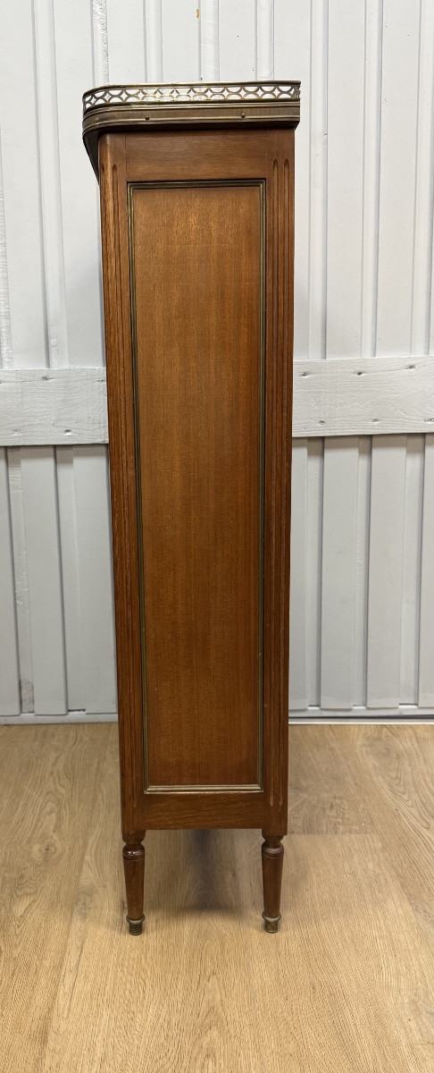 Louis XVI Style Mahogany Bibus-photo-5