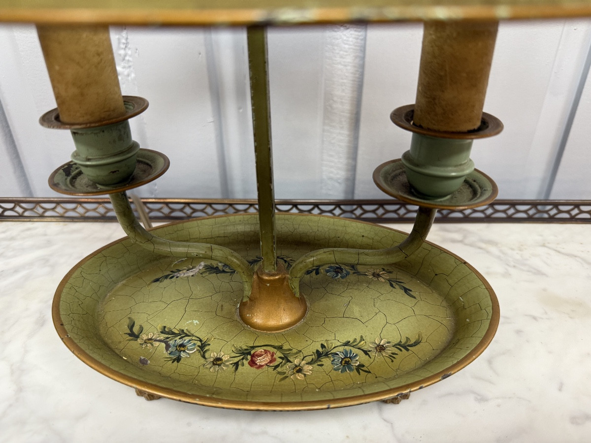 Lampe bouillotte en tôle peinte-photo-2