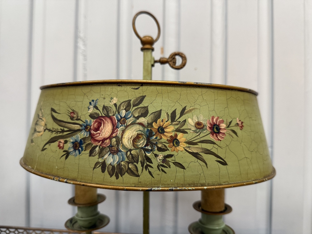 Lampe bouillotte en tôle peinte-photo-3
