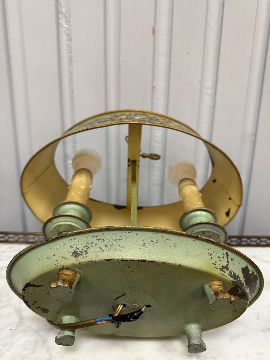 Lampe bouillotte en tôle peinte-photo-4