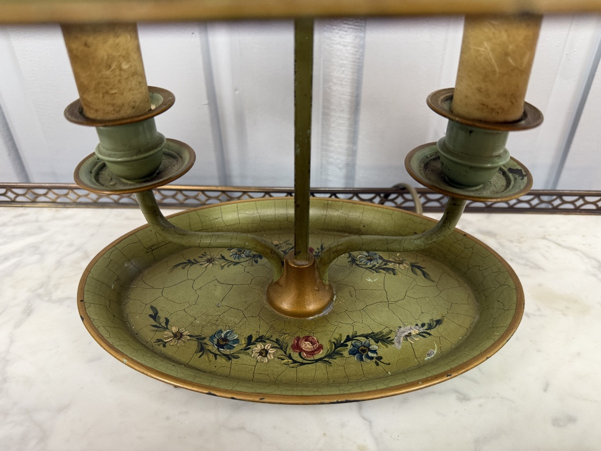 Lampe bouillotte en tôle peinte-photo-7