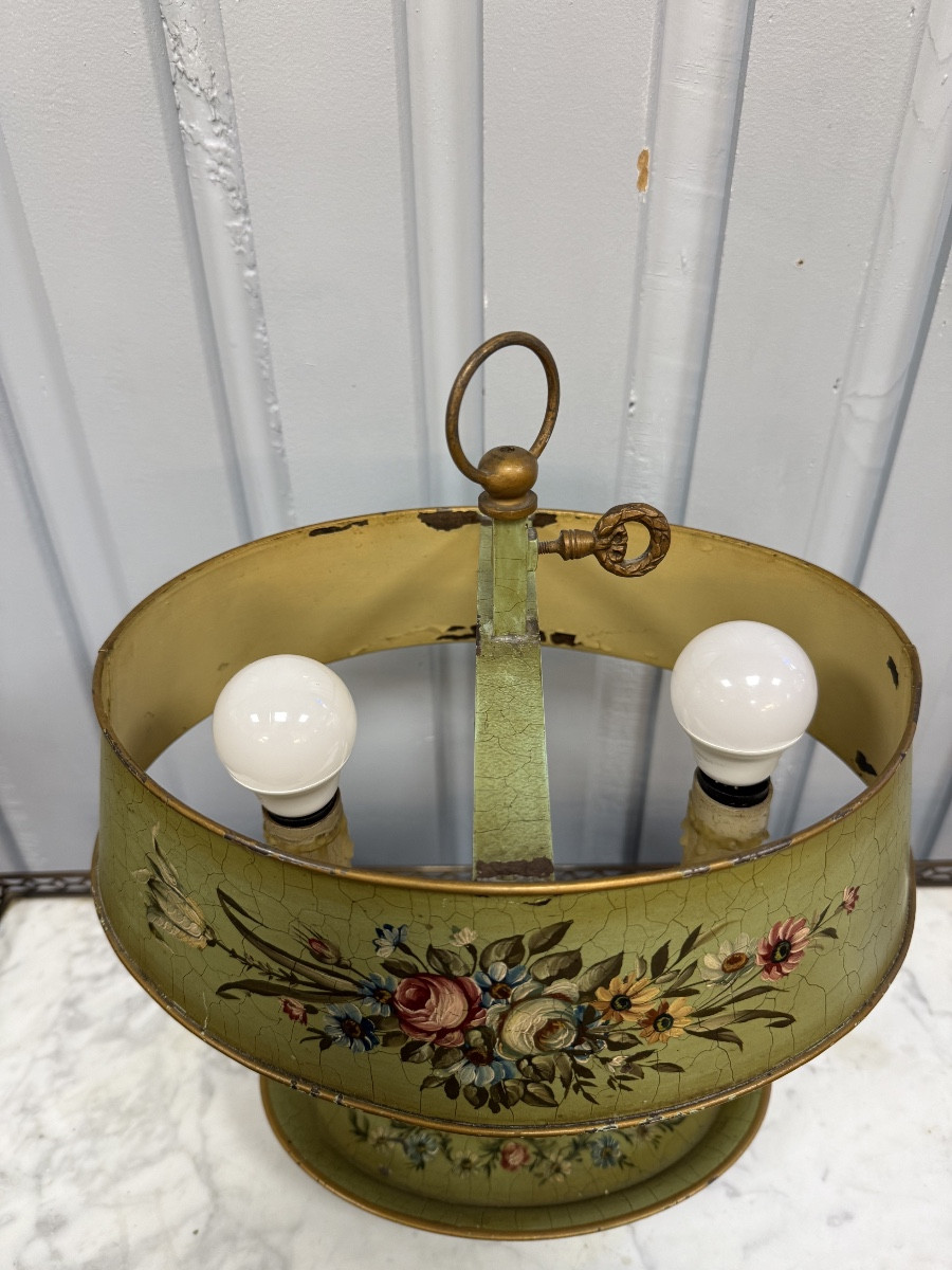 Lampe bouillotte en tôle peinte-photo-8
