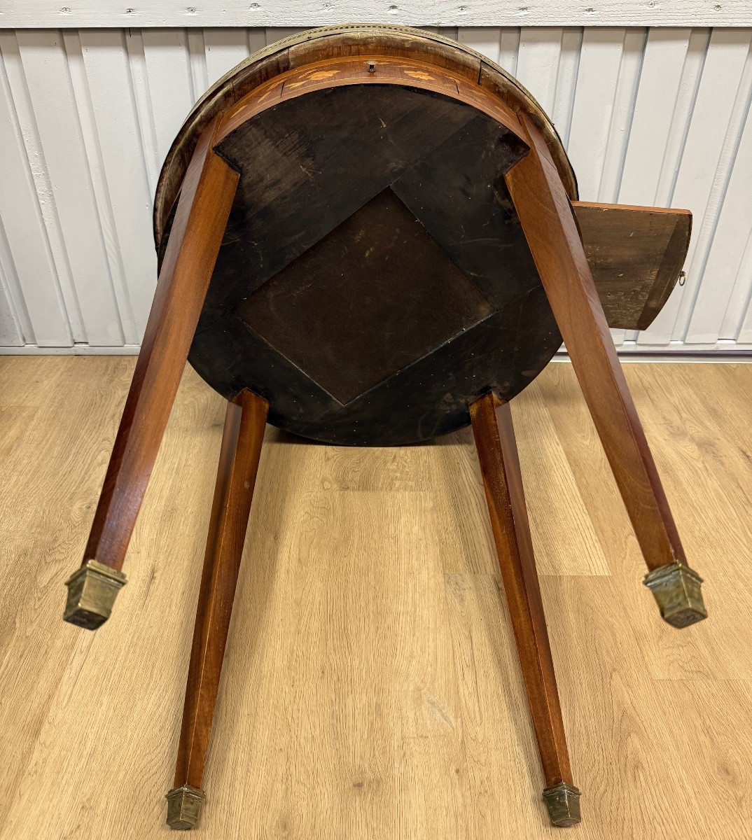 Louis XVI Style Bouillotte Table -photo-5