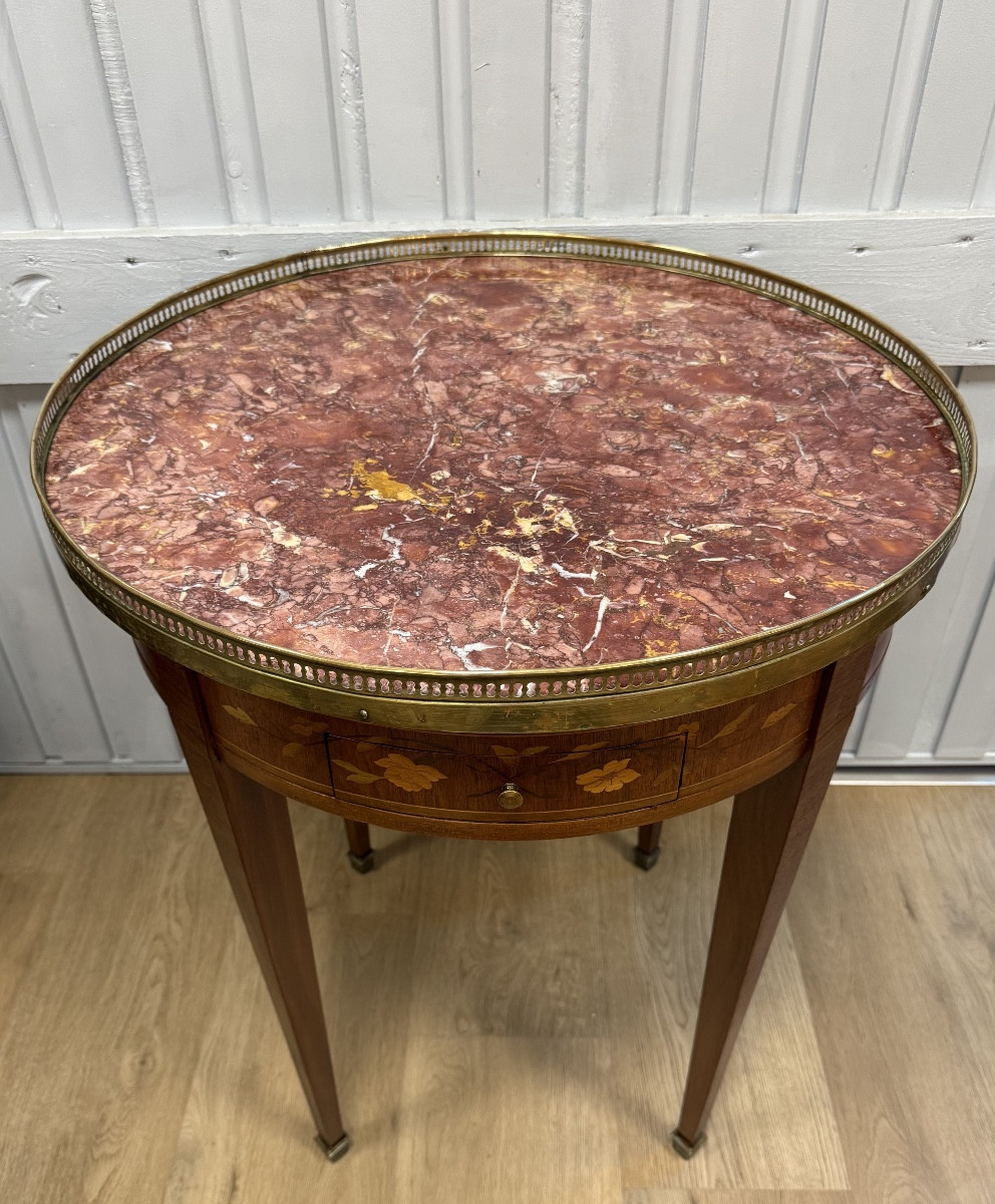 Louis XVI Style Bouillotte Table 