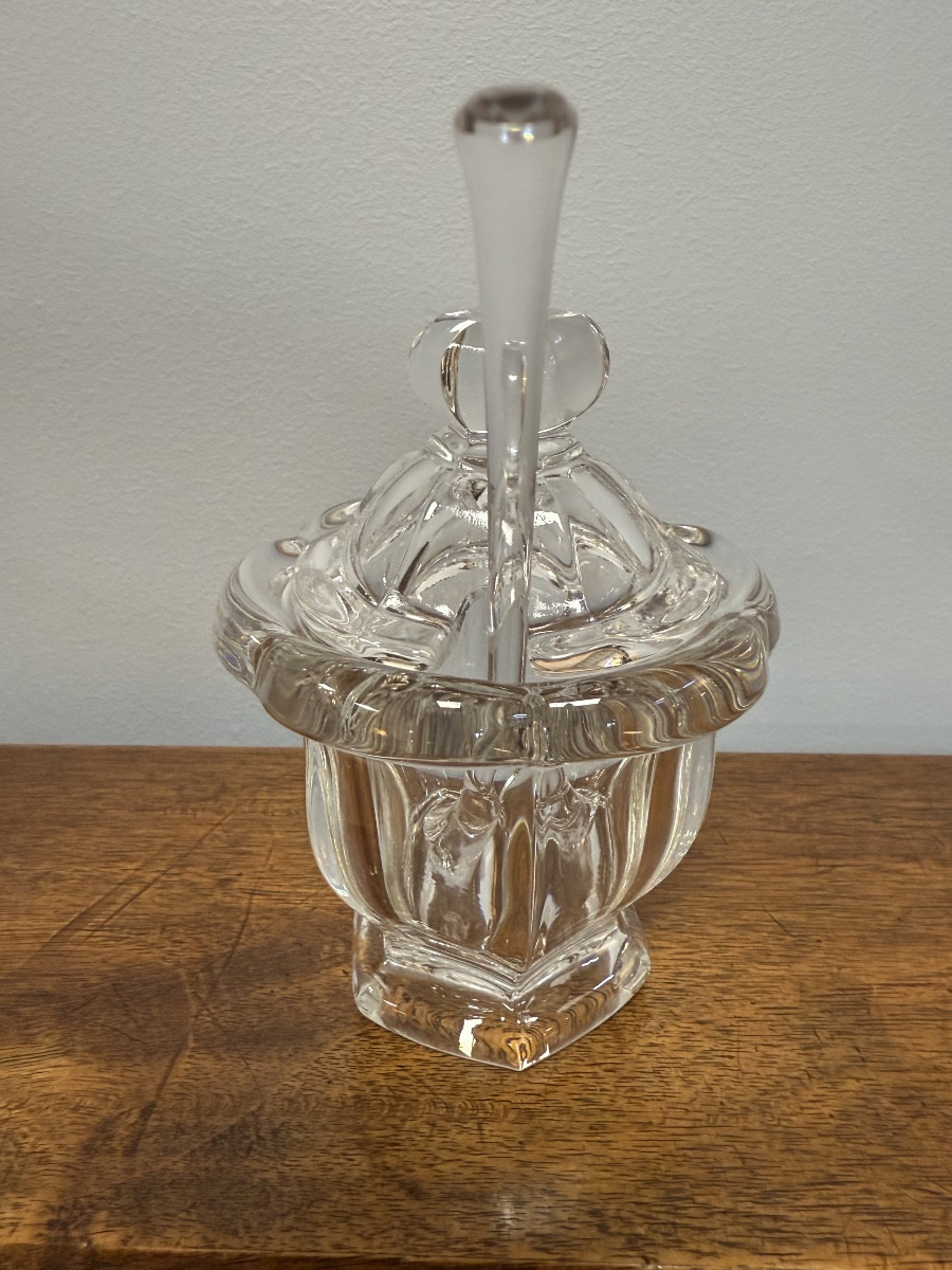 Moutardier en cristal  Baccarat-photo-2
