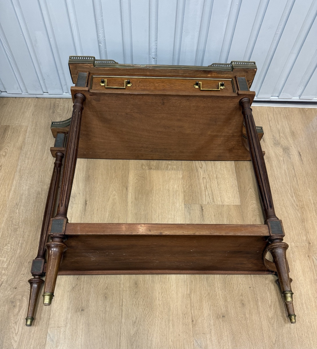 Console de style Louis XVI en acajou-photo-6