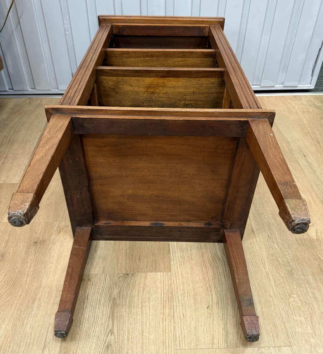Louis XVI Style Walnut Bookcase-photo-8