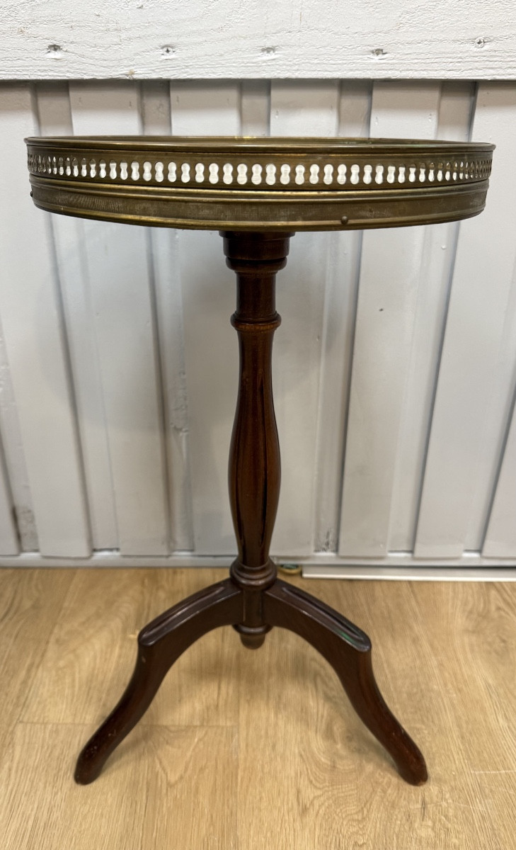 Pair Of Mahogany Side Tables -photo-3