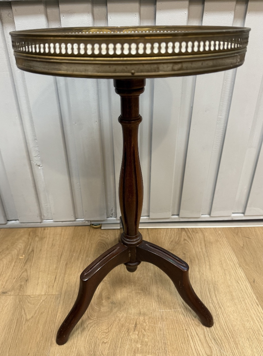 Pair Of Mahogany Side Tables -photo-5