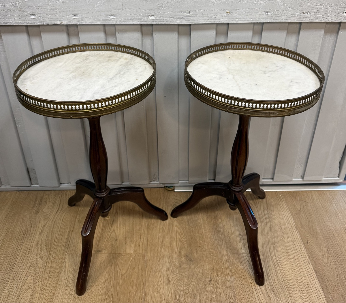 Pair Of Mahogany Side Tables 