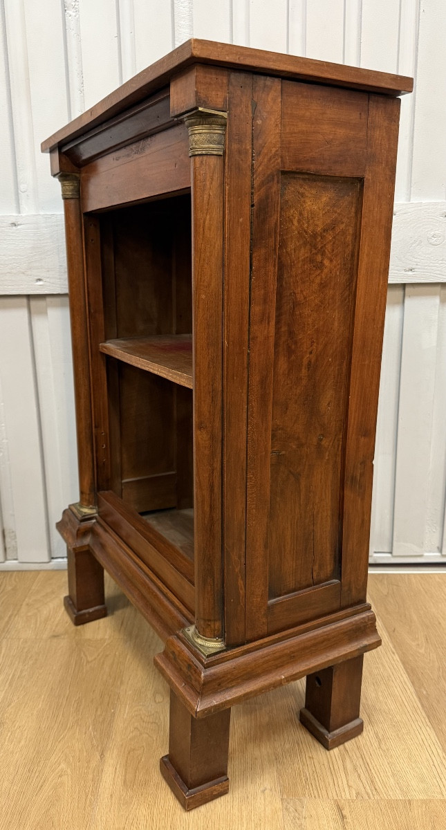 Empire Style Walnut Bookcase-photo-7