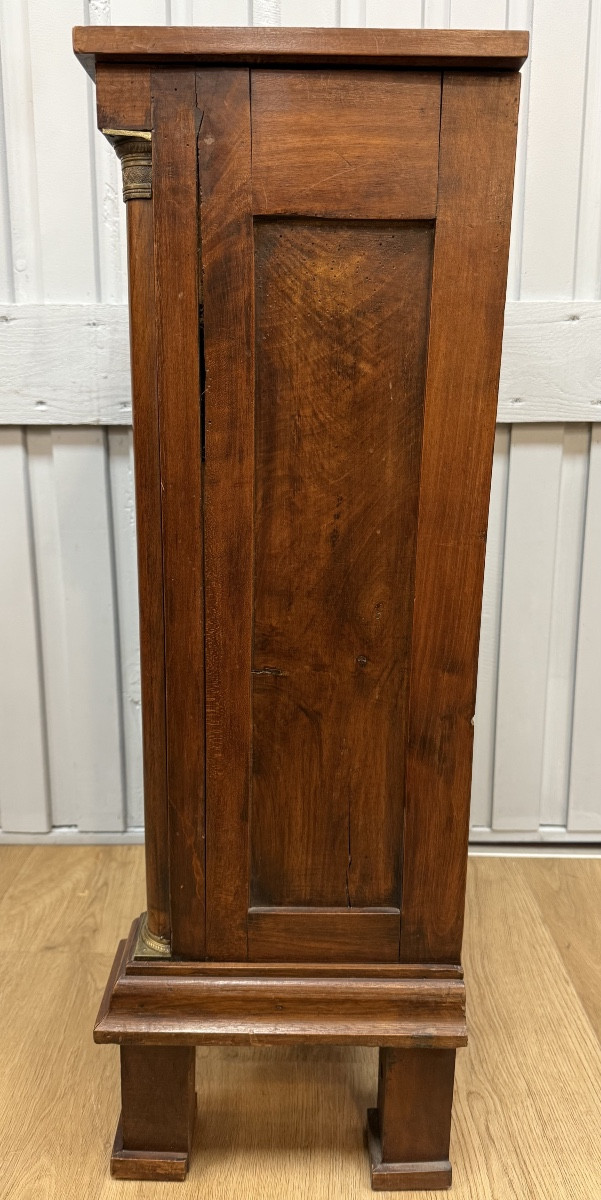 Empire Style Walnut Bookcase-photo-8