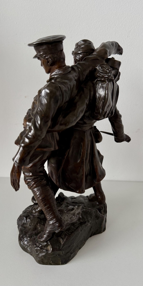 l alliance , sculpture en bronze-photo-4
