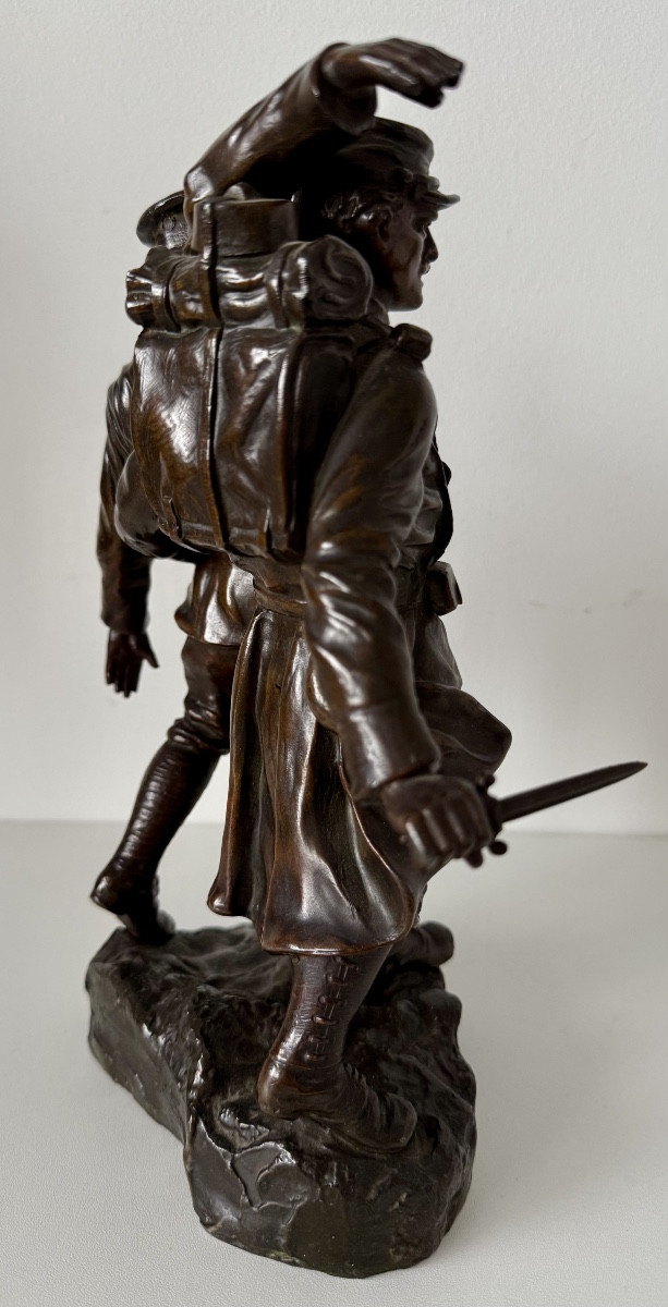 l alliance , sculpture en bronze-photo-2