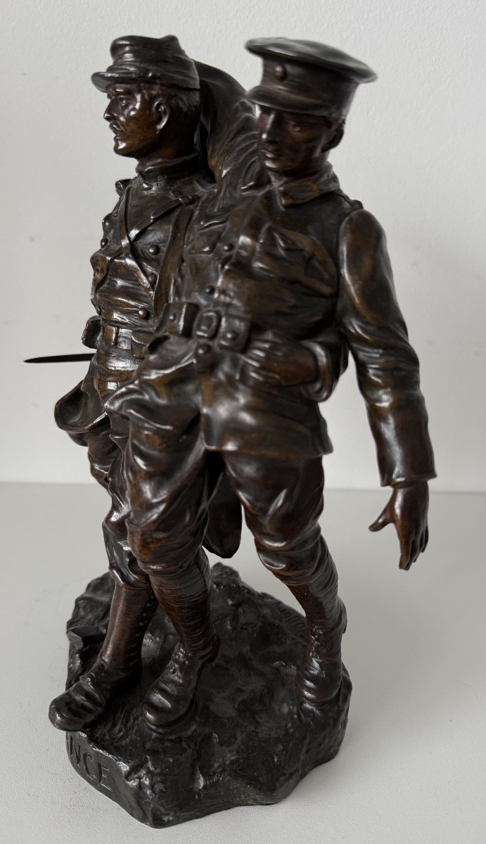 l alliance , sculpture en bronze-photo-6