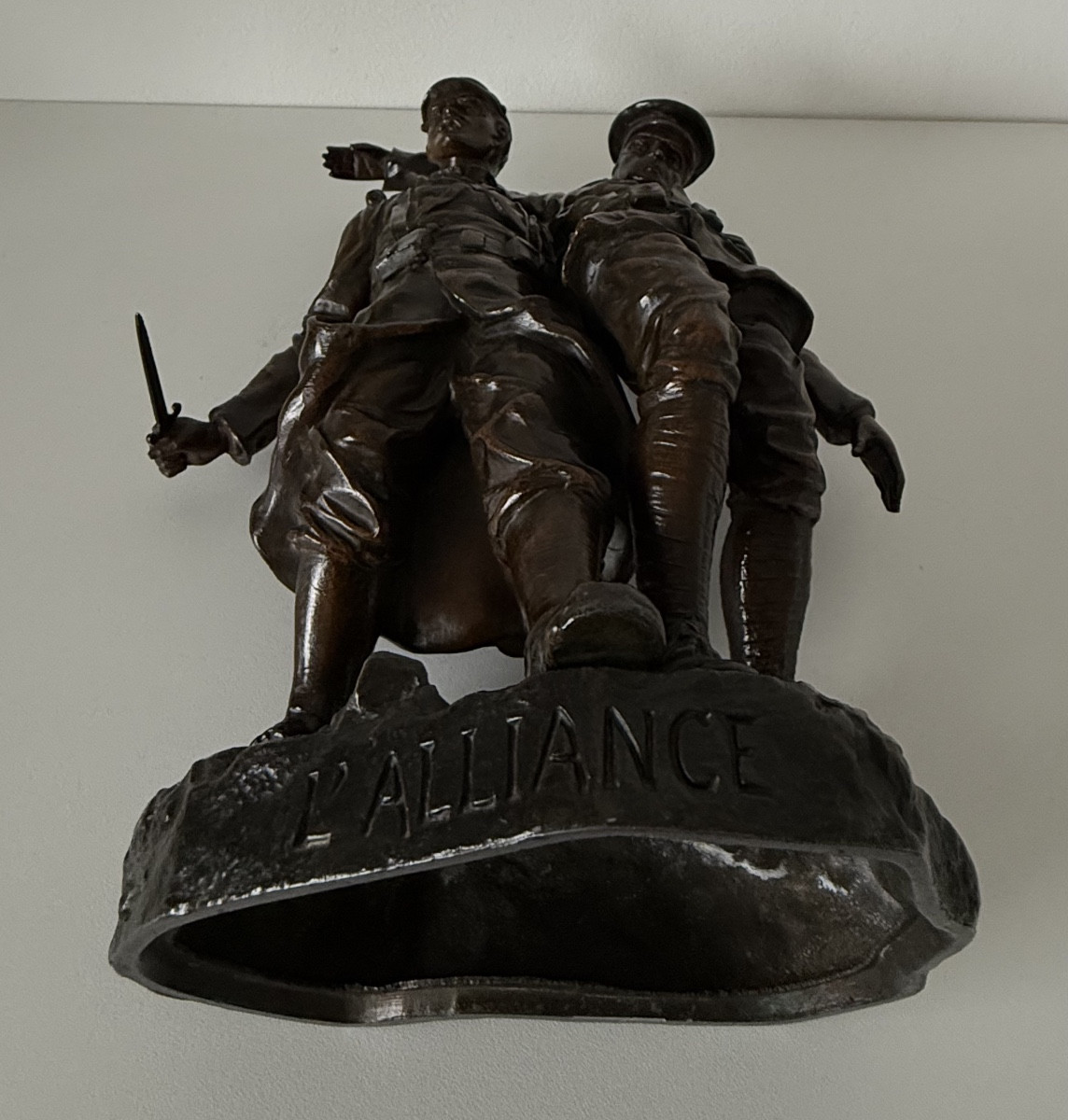 l alliance , sculpture en bronze-photo-7