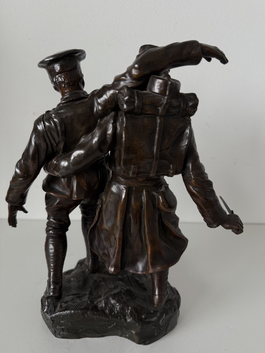 l alliance , sculpture en bronze-photo-8